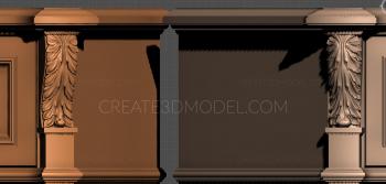 Chests of drawers (KMD_0158) 3D model for CNC machine